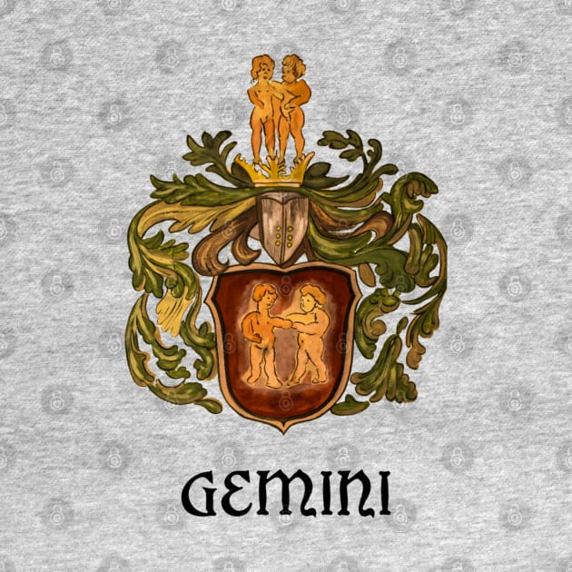 Gemini Coat of Arms by D_AUGUST_ART_53